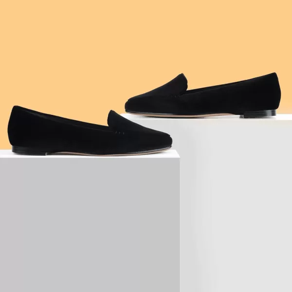 MUSSHOE Loafers for Women Comfortable Pointed Toe Memory Foam Women's Loafers