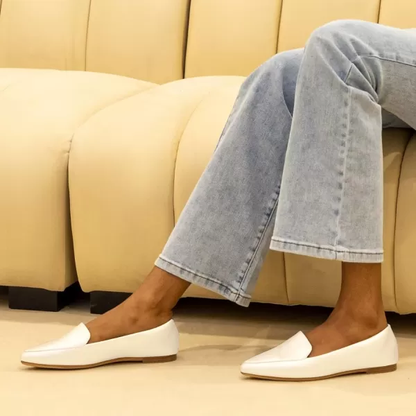 MUSSHOE Loafers for Women Comfortable Pointed Toe Memory Foam Women's Loafers