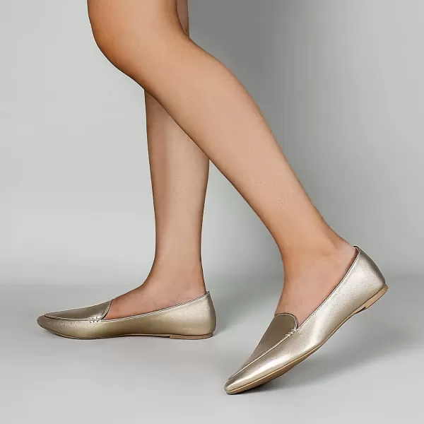MUSSHOE Loafers for Women Comfortable Pointed Toe Memory Foam Women's Loafers