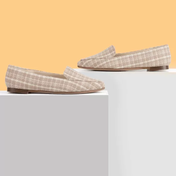 MUSSHOE Loafers for Women Comfortable Pointed Toe Memory Foam Women's Loafers