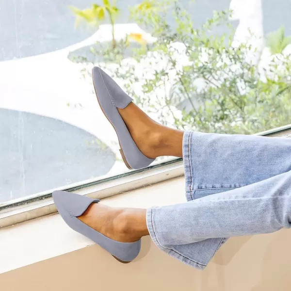 MUSSHOE Loafers for Women Comfortable Pointed Toe Memory Foam Women's Loafers