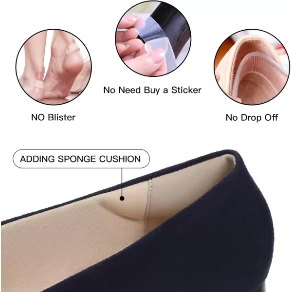 MUSSHOE Loafers for Women Comfortable Pointed Toe Memory Foam Women's Loafers