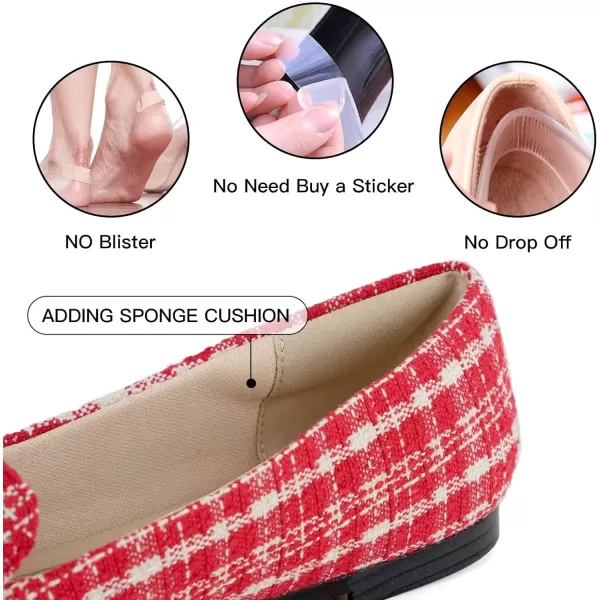 MUSSHOE Loafers for Women Comfortable Pointed Toe Memory Foam Women's Loafers