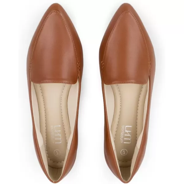 MUSSHOE Loafers for Women Comfortable Pointed Toe Memory Foam Women's Loafers