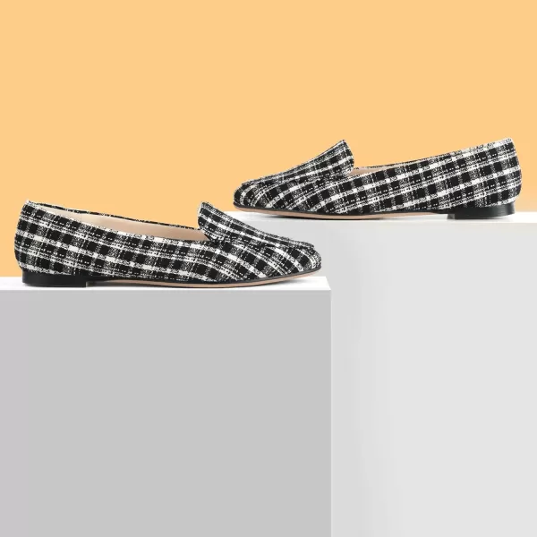 MUSSHOE Loafers for Women Comfortable Pointed Toe Memory Foam Women's Loafers