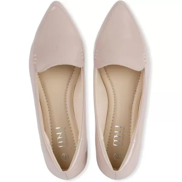 MUSSHOE Loafers for Women Comfortable Pointed Toe Memory Foam Women's Loafers