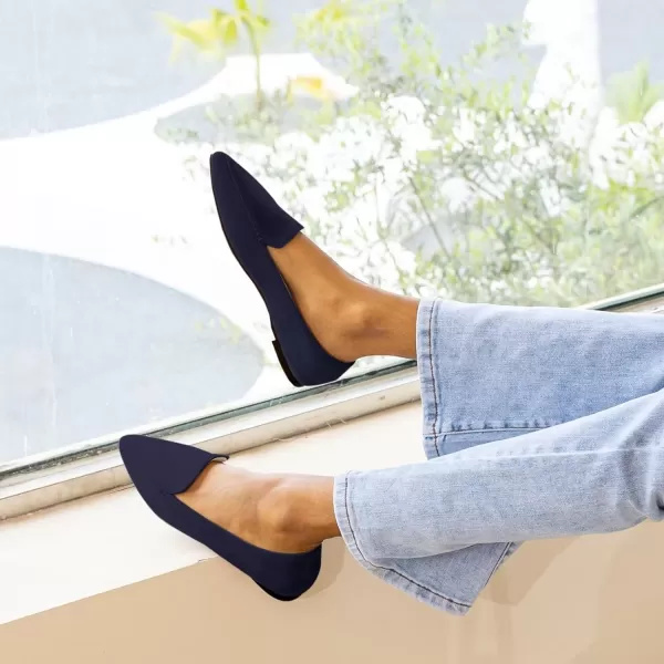 MUSSHOE Loafers for Women Comfortable Pointed Toe Memory Foam Women's Loafers