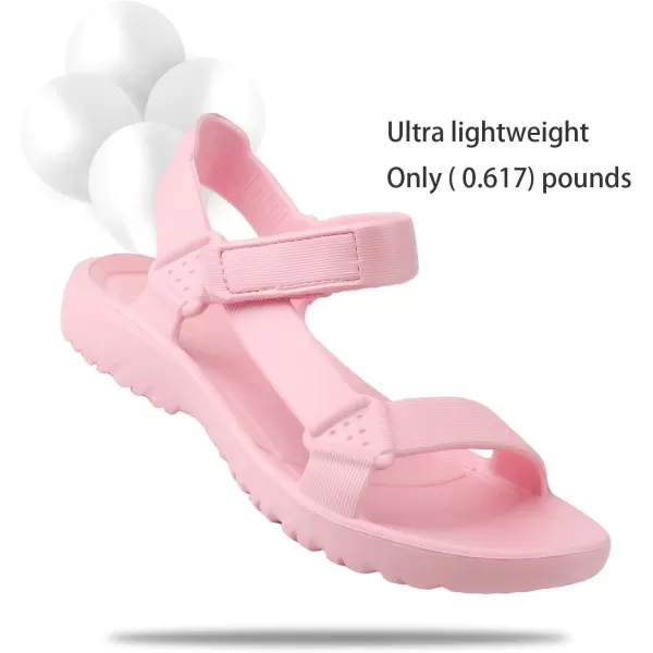 MUSSHOE Sandals Women Comfortable Sandals for Women Dressy Summer Elastic Ankle Strap Casual Summer Beach Flip Flops For Womens Sandals Flats