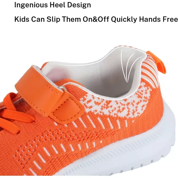 MUSSHOE Unisex - Child Sneaker Breathable Knit Mesh Kids Shoes Walking Shoes for Boys and Girls