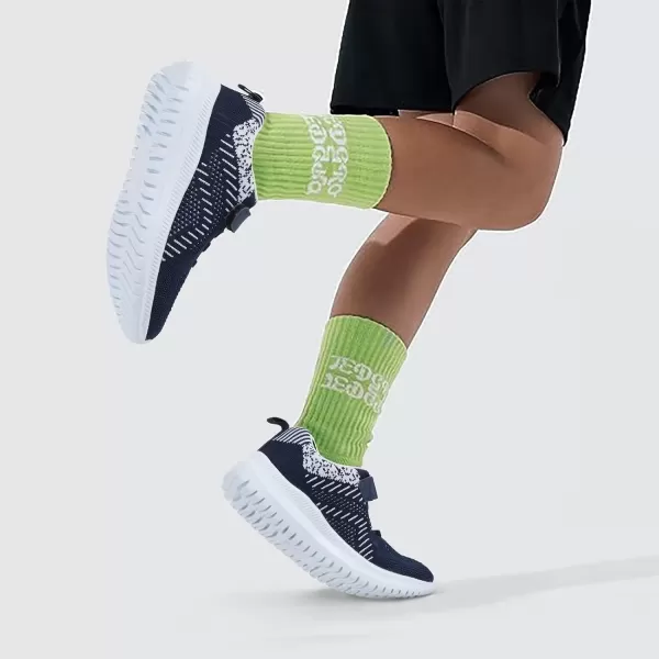 MUSSHOE Unisex - Child Sneaker Breathable Knit Mesh Kids Shoes Walking Shoes for Boys and Girls