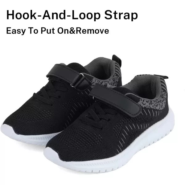 MUSSHOE Unisex - Child Sneaker Breathable Knit Mesh Kids Shoes Walking Shoes for Boys and Girls