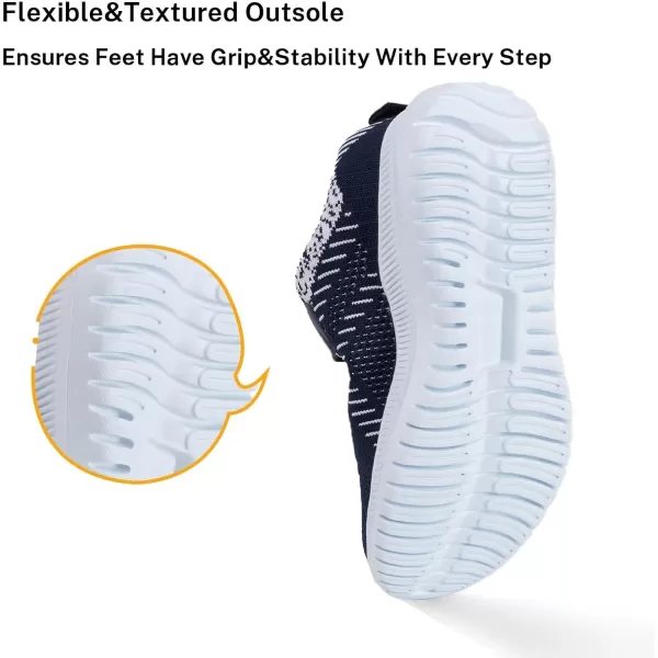 MUSSHOE Unisex - Child Sneaker Breathable Knit Mesh Kids Shoes Walking Shoes for Boys and Girls