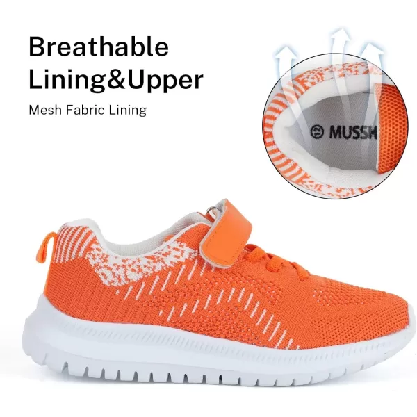 MUSSHOE Unisex - Child Sneaker Breathable Knit Mesh Kids Shoes Walking Shoes for Boys and Girls