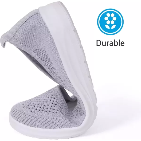MUSSHOE Walking Shoes Women Breathe Mesh Slip On Sneakers Women Comfortable Lightweight