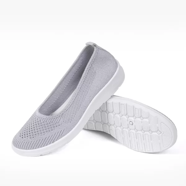 MUSSHOE Walking Shoes Women Breathe Mesh Slip On Sneakers Women Comfortable Lightweight