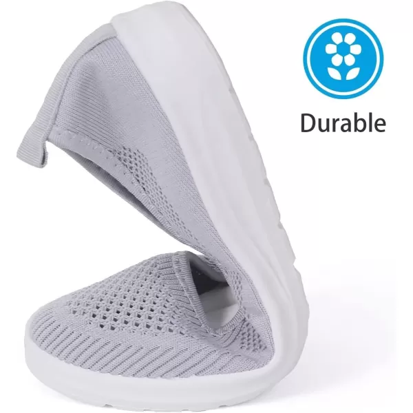 MUSSHOE Walking Shoes Women Breathe Mesh Slip On Sneakers Women Comfortable Lightweight
