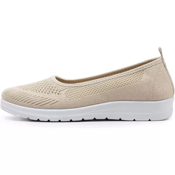 MUSSHOE Walking Shoes Women Breathe Mesh Slip On Sneakers Women Comfortable Lightweight