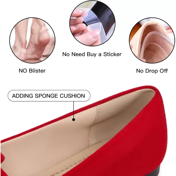MUSSHOE Women's Flats Dressy Pointed Toe Comfortable Bowknot Ballet Flats Shoes