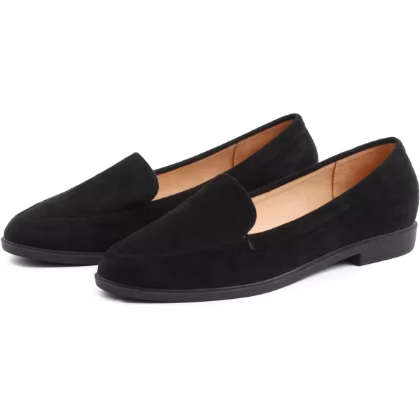 MUSSHOE Women's Loafer Slip-on Flats for Women Dressy Comfortable Loafers for Women