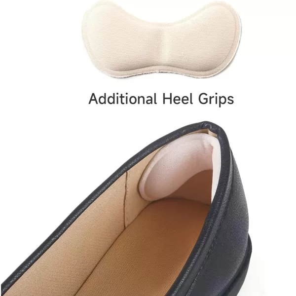 MUSSHOE Women's Loafer Slip-on Flats for Women Dressy Comfortable Loafers for Women
