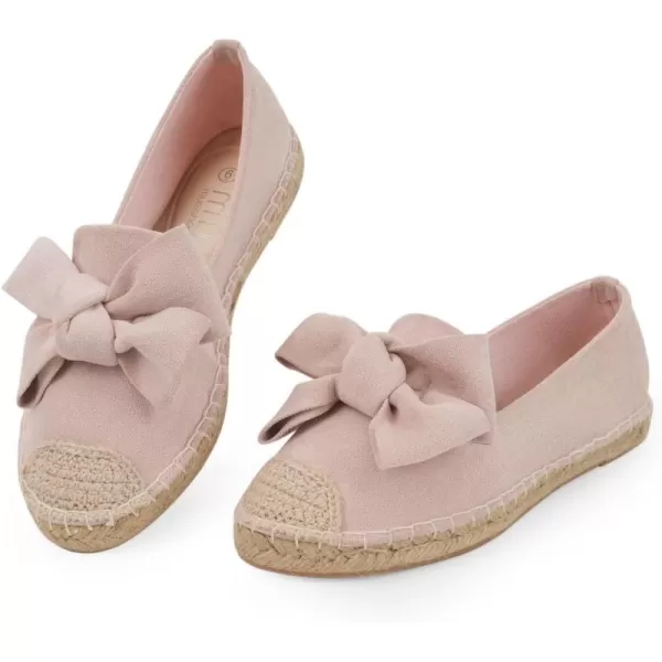 MUSSHOE Espadrilles for Women Flats Dressy Comfort Flat Closed Toe