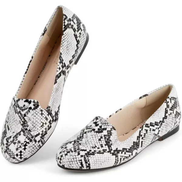 MUSSHOE Flats Shoes Women Comfortable Round Toe Memory Foam Women's Flats