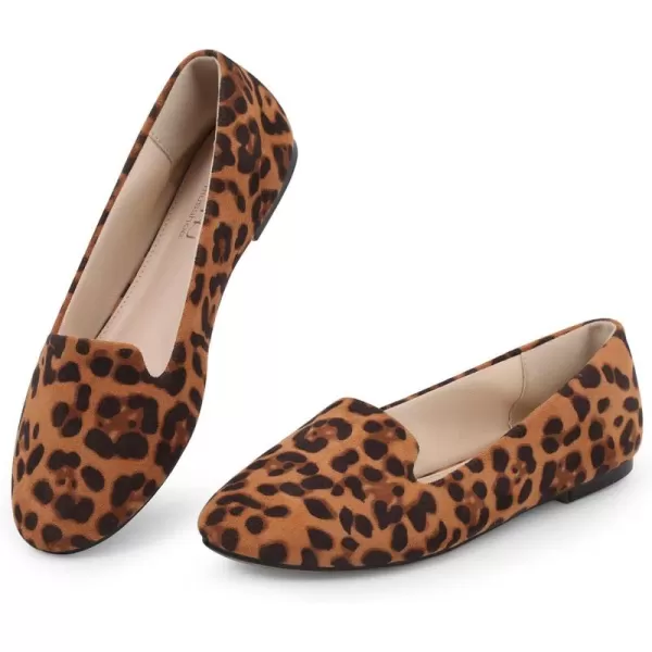MUSSHOE Flats Shoes Women Comfortable Round Toe Memory Foam Women's Flats