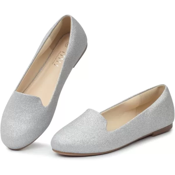 MUSSHOE Flats Shoes Women Comfortable Round Toe Memory Foam Women's Flats