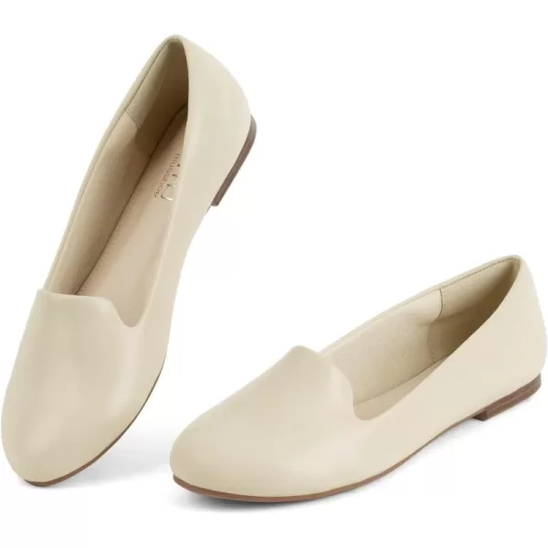 MUSSHOE Flats Shoes Women Comfortable Round Toe Memory Foam Women's Flats