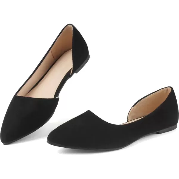 MUSSHOE Flats Shoes Women Pointed Toe Flats for Women Elegant Women's Flats