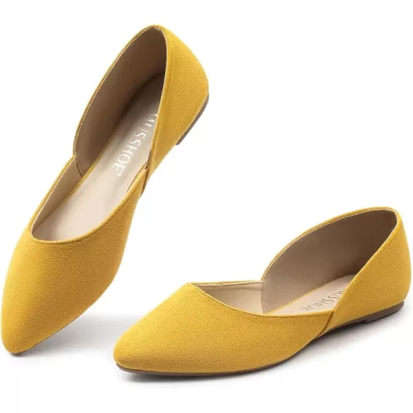MUSSHOE Flats Shoes Women Pointed Toe Flats for Women Elegant Women's Flats