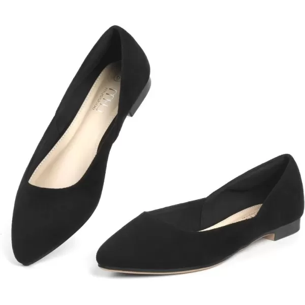 MUSSHOE Flats Shoes Women Pointed Toe Flats for Women Elegant Women's Flats