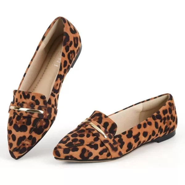 MUSSHOE Flats Shoes Women Pointed Toe Womens Flats Loafers