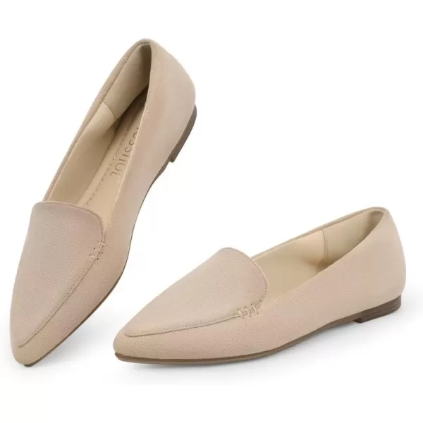 MUSSHOE Loafers for Women Comfortable Pointed Toe Memory Foam Women's Loafers