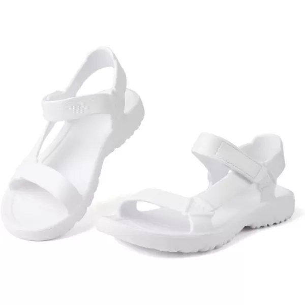 MUSSHOE Sandals Women Comfortable Sandals for Women Dressy Summer Elastic Ankle Strap Casual Summer Beach Flip Flops For Womens Sandals Flats