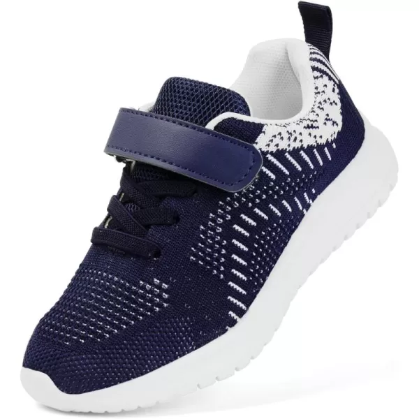 MUSSHOE Unisex - Child Sneaker Breathable Knit Mesh Kids Shoes Walking Shoes for Boys and Girls