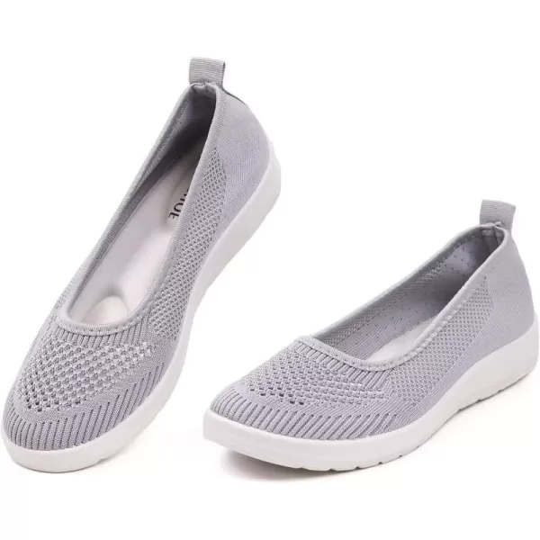 MUSSHOE Walking Shoes Women Breathe Mesh Slip On Sneakers Women Comfortable Lightweight