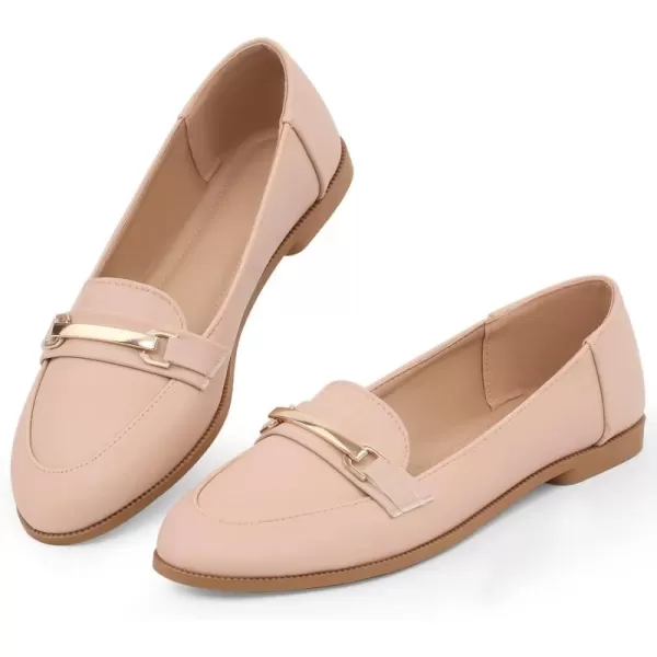 MUSSHOE Women's Loafer Slip-on Flats for Women Dressy Comfortable Loafers for Women