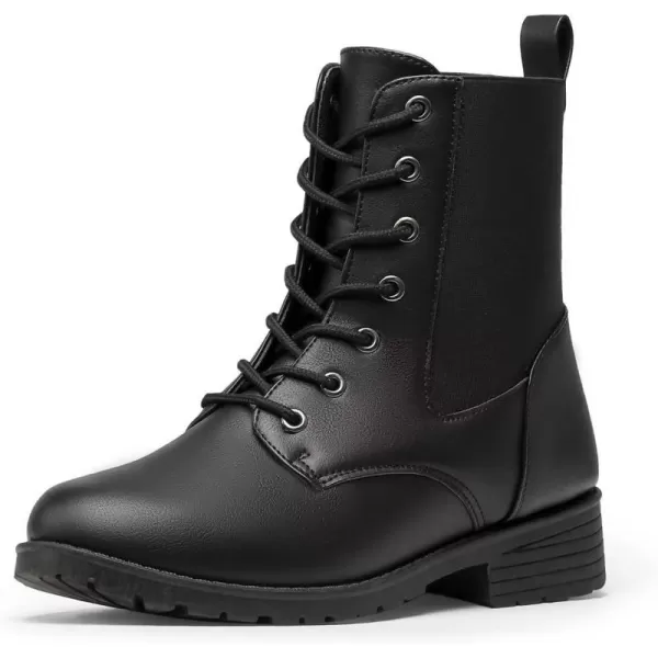 MUSSHOE Women's Winter Platform Boots Non Slip Comfortable Snow Boots Hunter Rain Boots Combat Boots Fashion Ankle Boots&amp;Booties Chunky Booties for Women