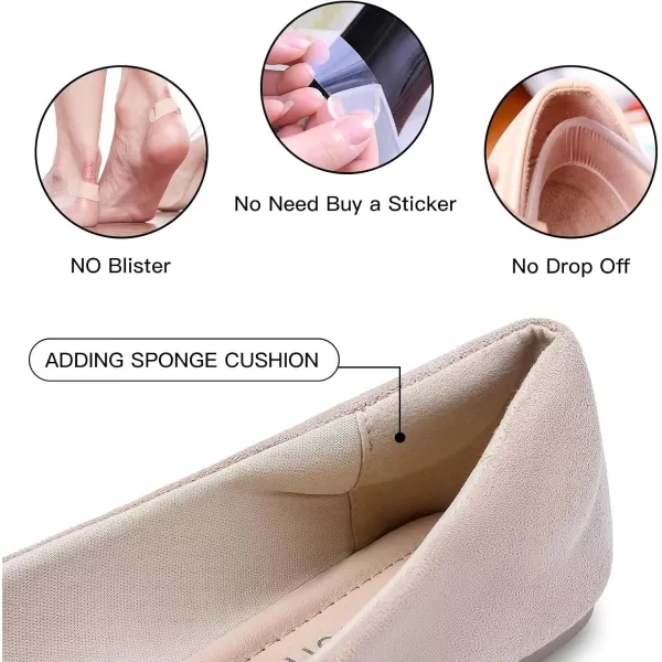 MUSSHOE Flat Shoes Women Comfortable Pointed Toe Women's Flats