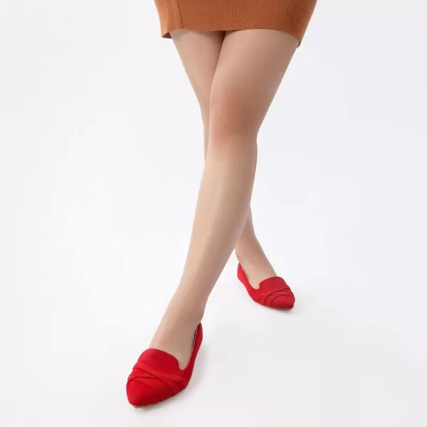 MUSSHOE Flat Shoes Women Pointed Toe Slip on Comfortable Women's Flats Womens Flats Business Casual Shoes for Women Shoes Dressy Casual