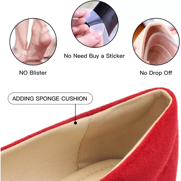 MUSSHOE Flat Shoes Women Pointed Toe Slip on Comfortable Women's Flats Womens Flats Business Casual Shoes for Women Shoes Dressy Casual