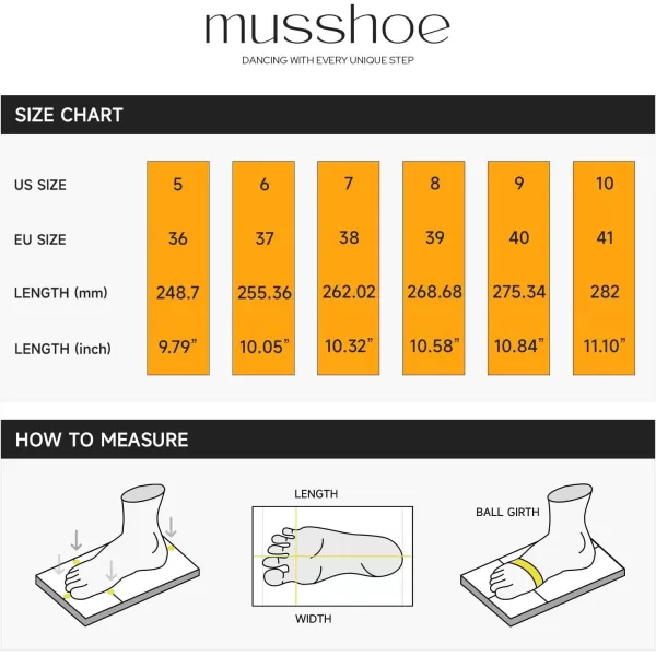 MUSSHOE Flats Shoes Women Comfortable Pointed Toe Womens Flats