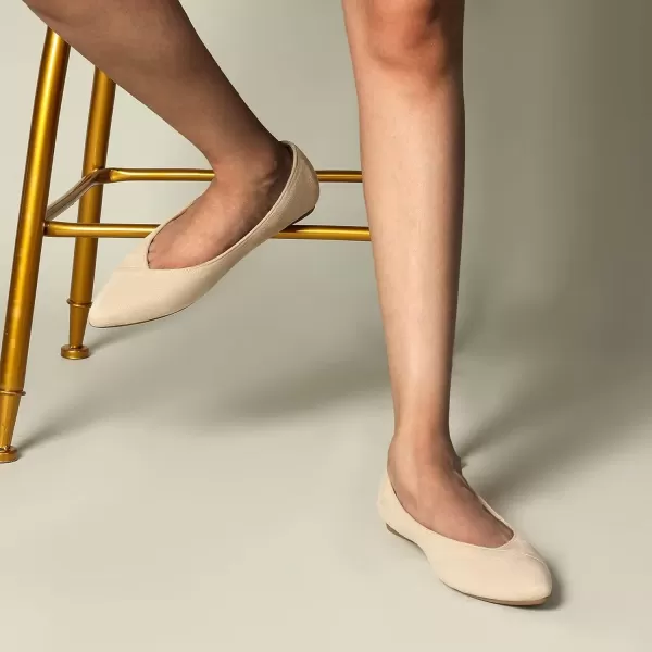 MUSSHOE Flats Shoes Women Comfortable Pointed Toe Womens Flats