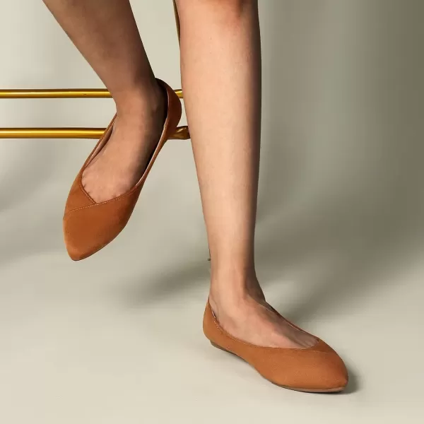MUSSHOE Flats Shoes Women Comfortable Pointed Toe Womens Flats