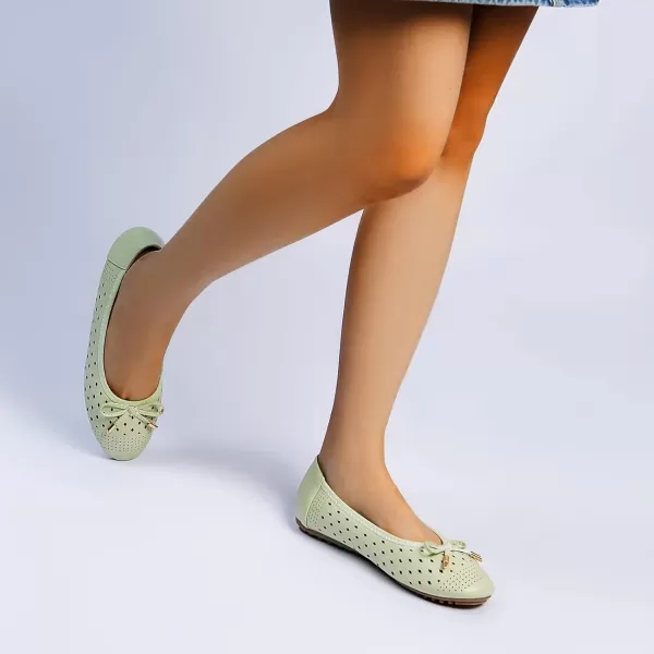 MUSSHOE Flats Shoes Women Dressy Comfortable Slip On Round Toe Womens Flat