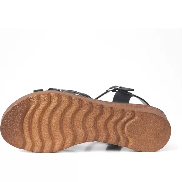 MUSSHOE Platform Sandals for Women Open Toe Espadrille Platform Sandals