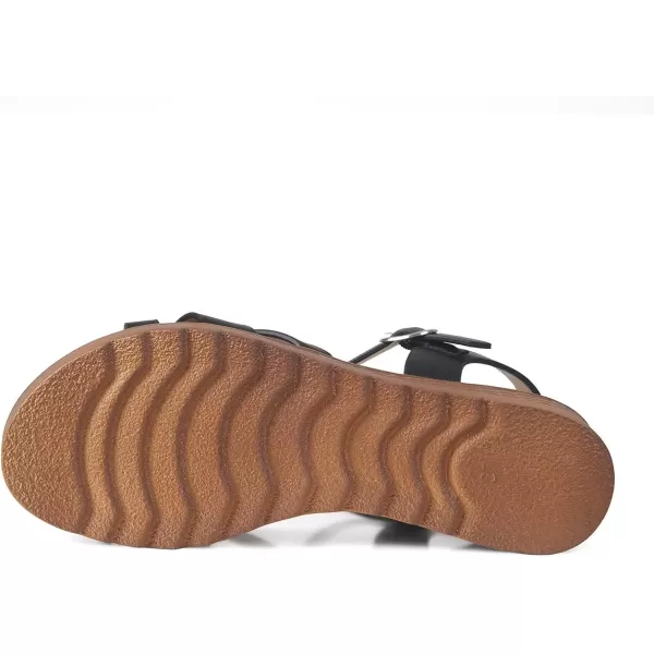 MUSSHOE Platform Sandals for Women Open Toe Espadrille Platform Sandals