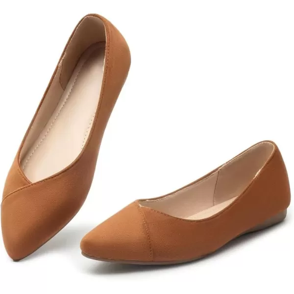MUSSHOE Flats Shoes Women Comfortable Pointed Toe Womens Flats