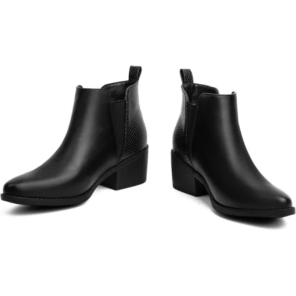 MUSSHOE Women's Ankle Boots Chelsea Short Boots Waterproof Comfortable Garden Outdoor Shoes